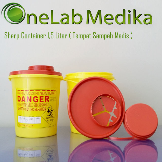 Sharp Container 1,5 Liter ( Tempat Sampah Medis )