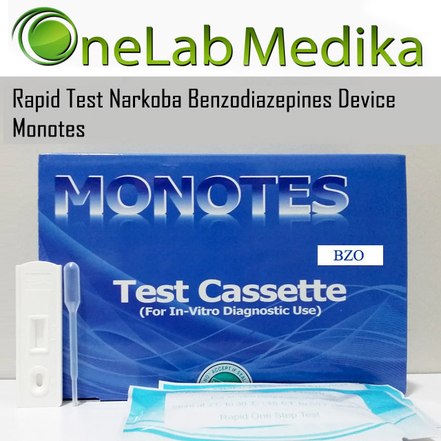 Rapid Test Narkoba Benzodiazepines Device Monotes