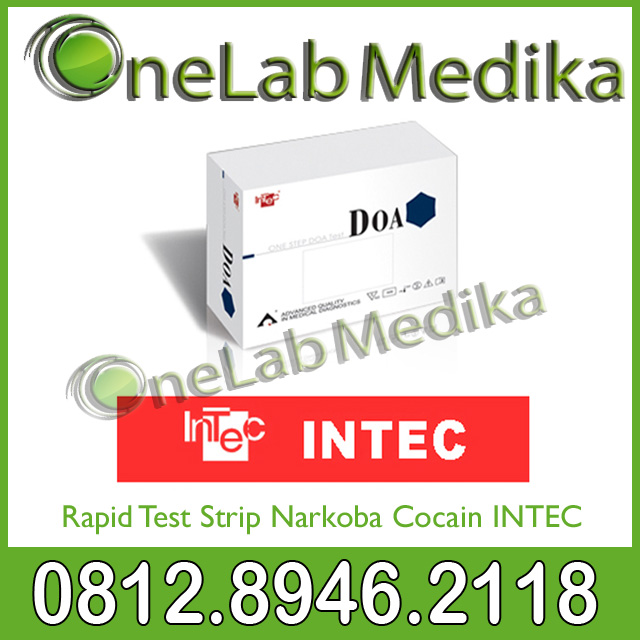 Rapid Test Strip Narkoba Cocain INTEC