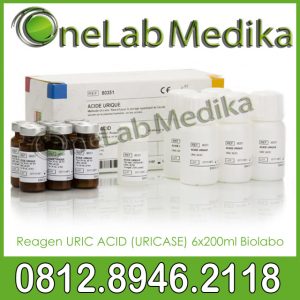 Reagen URIC ACID (URICASE) 6x200ml Biolabo