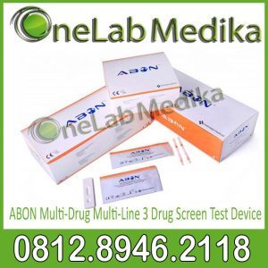 ABON Multi Drug Multi Line 3 Drug Screen Test Device