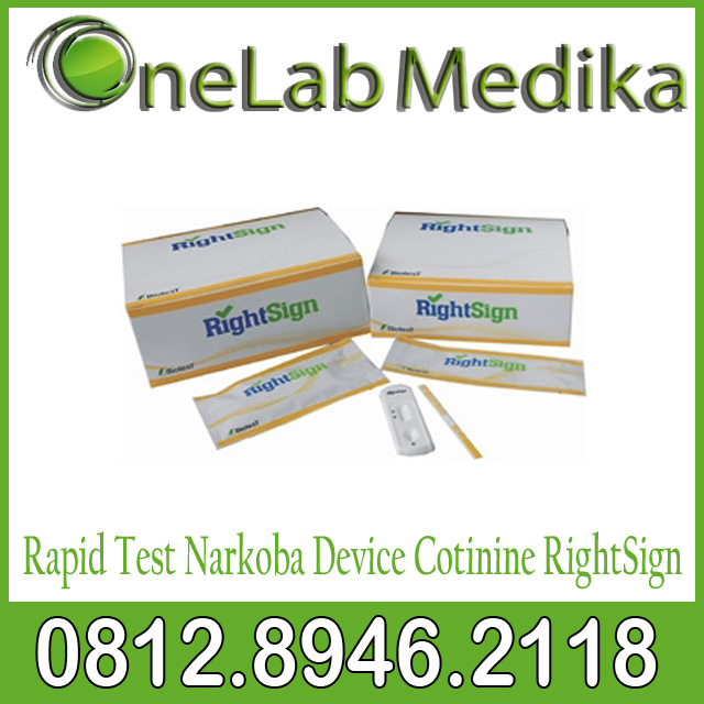 Rapid Test Narkoba Device Cotinine RightSign