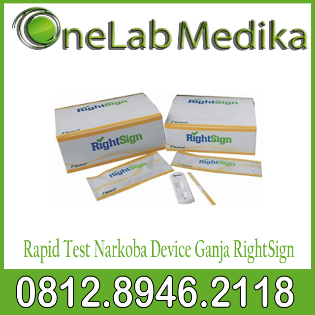 Rapid Test Narkoba Device Ganja RightSign