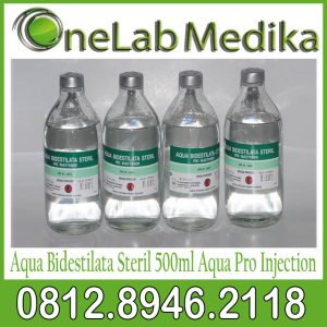 Aqua Bidestilata Steril 500ml Aqua Pro Injection