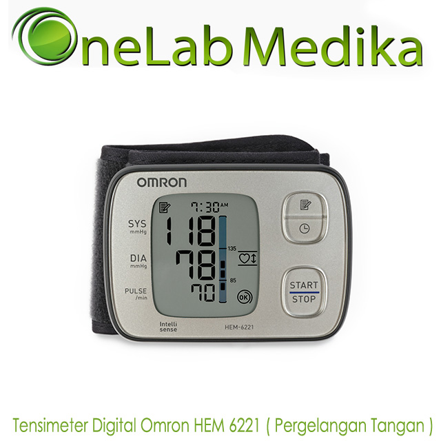 Tensimeter Digital Omron HEM 6221 ( Pergelangan Tangan )