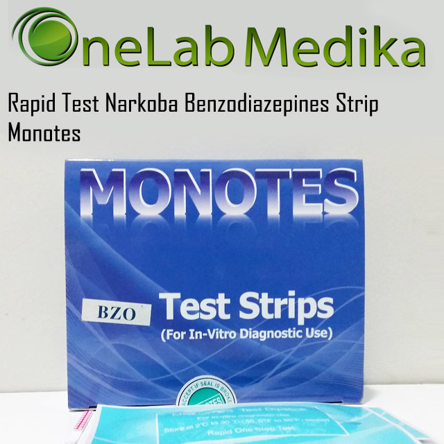 Rapid Test Narkoba Benzodiazepines Strip Monotes