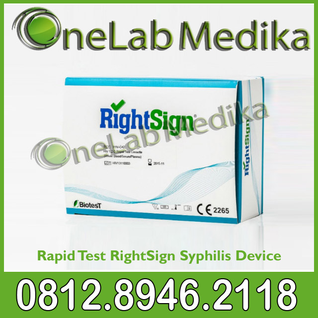 Rapid Test RightSign Syphilis Device