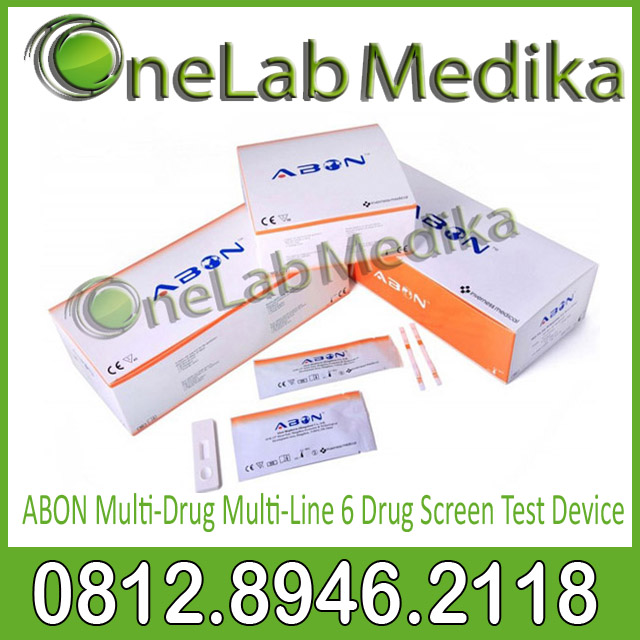ABON Multi Drug Multi Line 6 Drug Screen Test Device