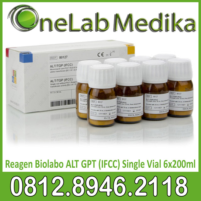 Reagen Biolabo ALT GPT (IFCC) Single Vial 6x200ml