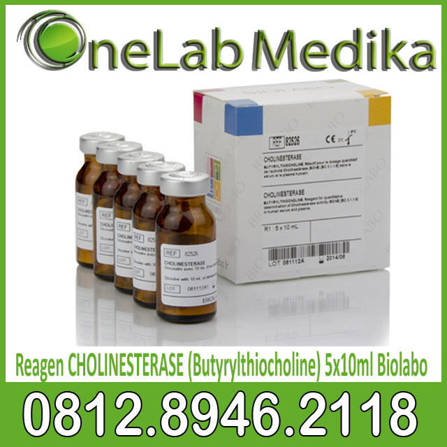 Reagen CHOLINESTERASE (Butyrylthiocholine) 5x10ml Biolabo