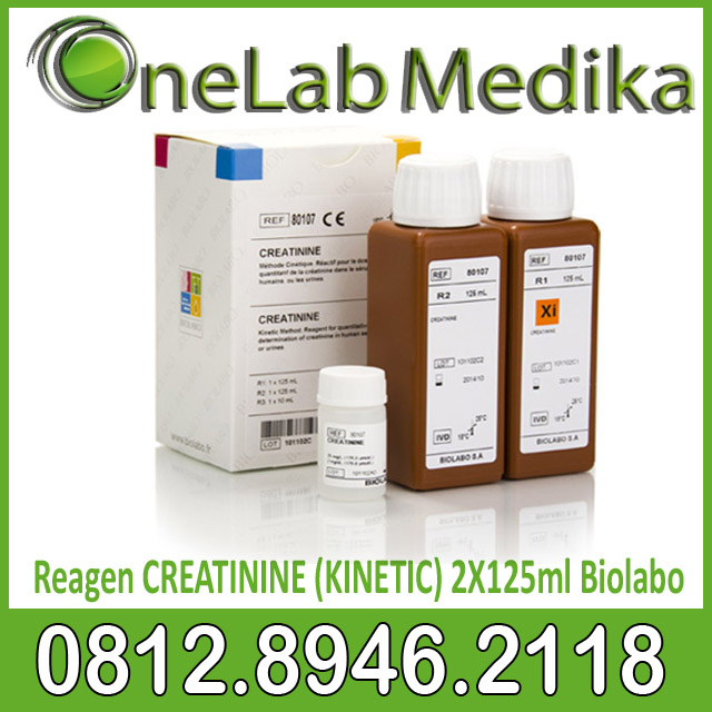 Reagen CREATININE (KINETIC) 2X125ml Biolabo