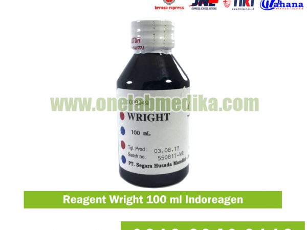 Reagent Wright 100 mL Indoreagen pewarna Wright stain hematologi untuk sediaan darah