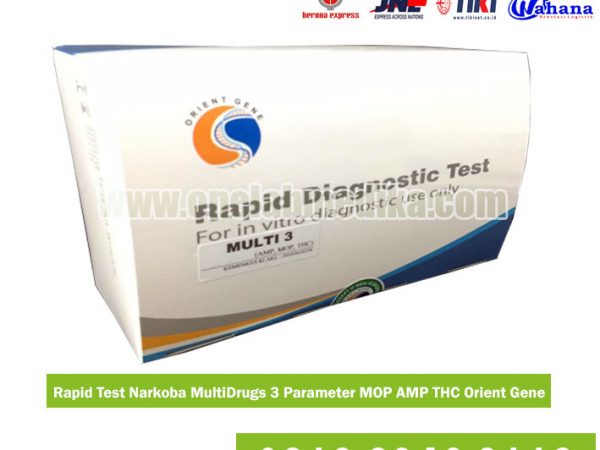Rapid Test Narkoba MultiDrugs 3 Parameter Orient Gene mendeteksi AMP MOP THC dalam urine dengan hasil cepat dan akurat