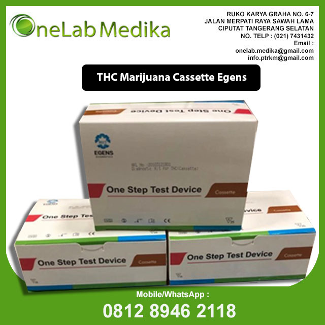 Rapid Test THC Marijuana Cassette Egens