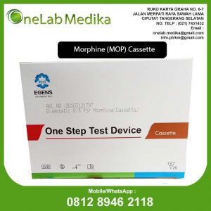 Rapid Test Narkoba Morphine (MOP) Cassette Card Device Egens alat tes narkoba melalui urine Drug Test : Morphine (MOP) Cassette Card Device
