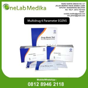 Rapid Test Narkoba Multidrug 6 Parameter (AMP/MOP/THC/MET/BZO/COC)