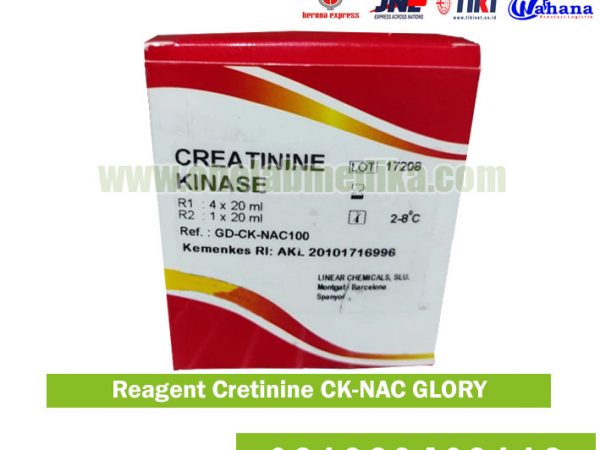 Reagent Creatinine CK-NAC GLORY asli untuk pemeriksaan kreatinin akurat dan terpercaya di laboratorium klinik