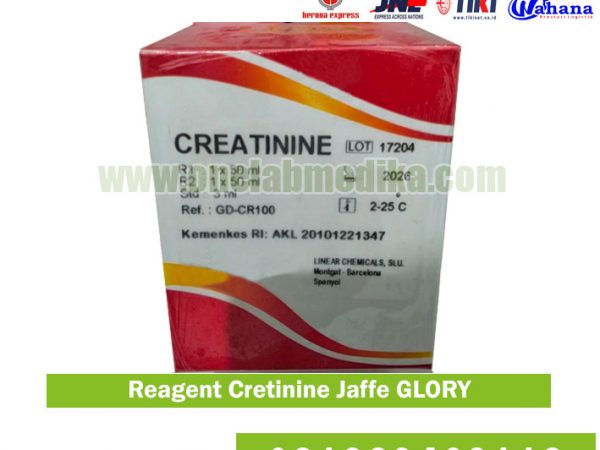 Reagent Creatinine Jaffe GLORY original untuk pemeriksaan kreatinin akurat dan terpercaya di laboratorium
