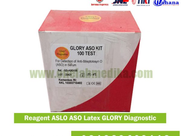 Reagent ASLO ASO Latex Glory Diagnostic Reagen Tes Anti Streptolysin O untuk Laboratorium Medis