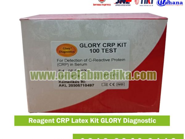 Reagent CRP Latex Kit GLORY Diagnostic Reagen Tes C-Reactive Protein Akurat untuk Laboratorium Medis