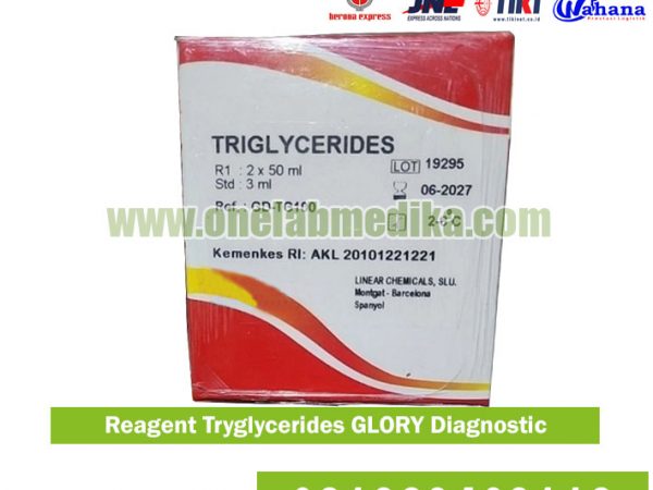 Reagent Triglycerides GLORY Diagnostic untuk pemeriksaan kadar trigliserida darah akurat di laboratorium medis