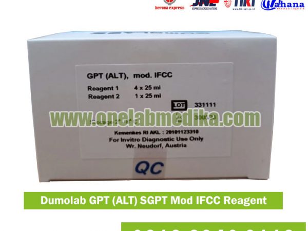 Dumolab GPT ALT SGPT Mod IFCC Reagent untuk pemeriksaan fungsi hati laboratorium klinik