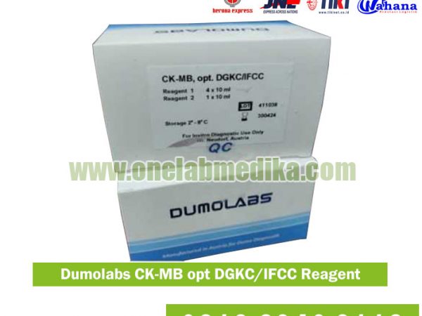 Reagen Dumolabs CK-MB Opt DGKC/IFCC untuk uji CK-MB laboratorium klinik dan diagnostik jantung