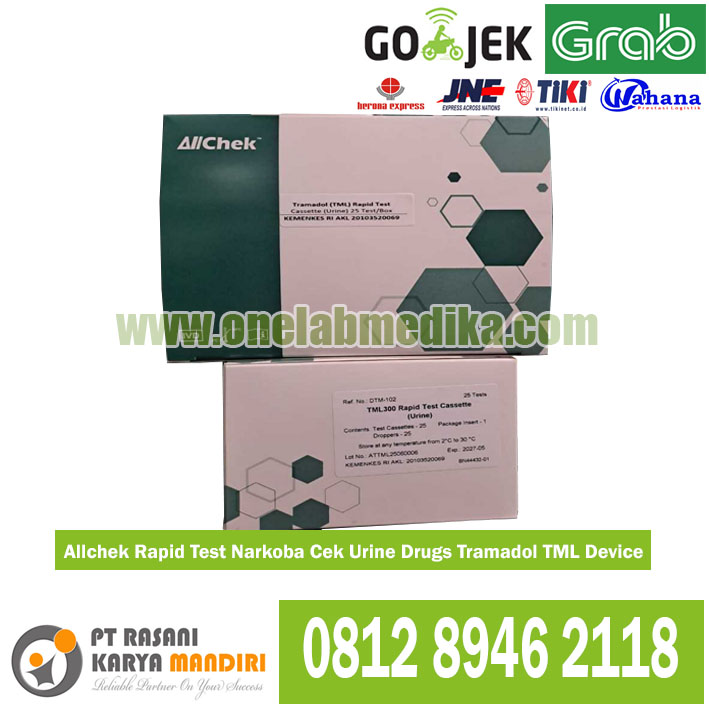 rapid test narkoba tramadol urine allchek device isi 25 alat tes narkoba akurat