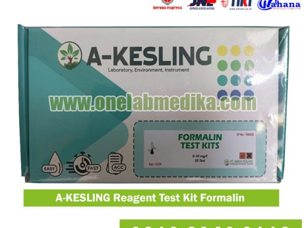 test kit formalin A-KESLING untuk uji formalin makanan bergizi gratis MBG secara cepat akurat dan praktis