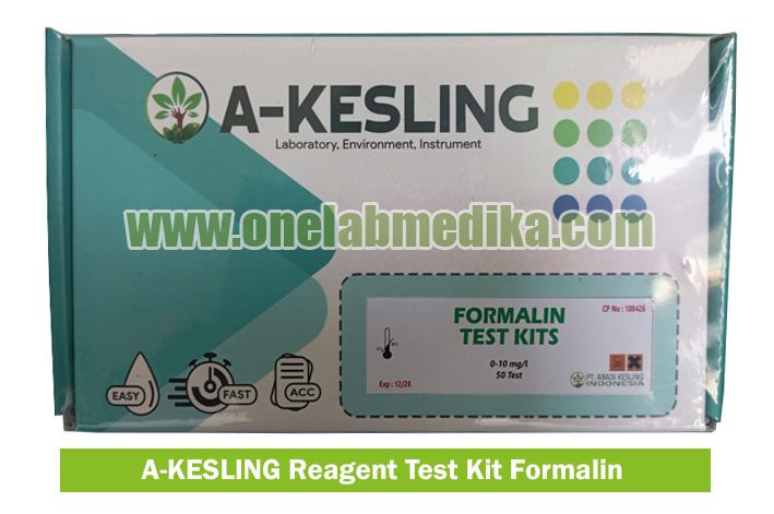Alat test formalin A-KESLING untuk cek makanan bergizi gratis MBG