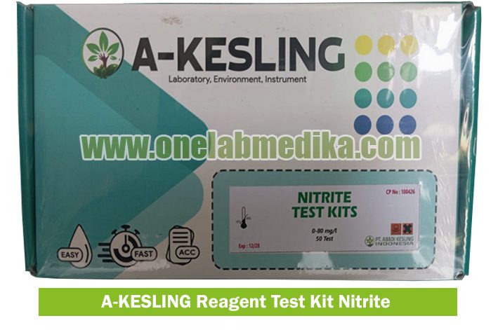 A-KESLING test kit nitrite alat uji nitrit makanan bergizi gratis untuk deteksi cepat keamanan pangan akurat dan praktis