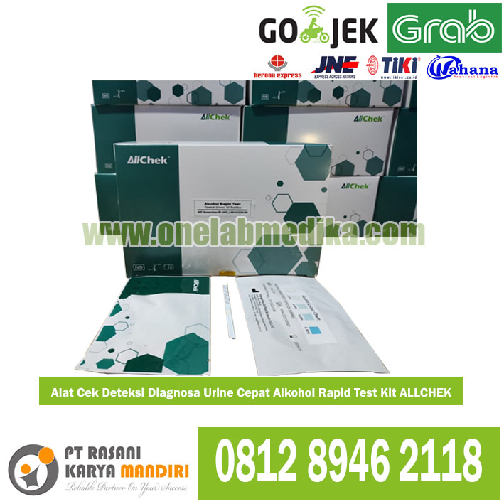 ALLCHEK alcohol rapid test kit untuk deteksi alkohol urine cepat dan akurat