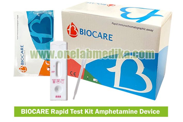 alat screening narkoba cepat dengan rapid test amphetamine BIOCARE