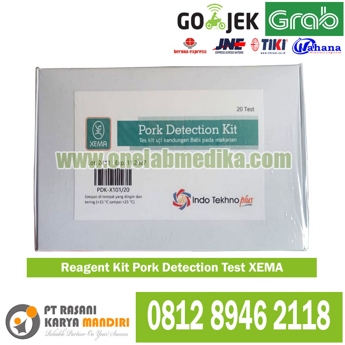 Reagent Kit Pork Detection Test XEMA untuk deteksi kandungan babi pada makanan dengan hasil cepat dan akurat