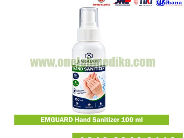 Hand sanitizer 100 ml EMGUARD untuk kebersihan tangan