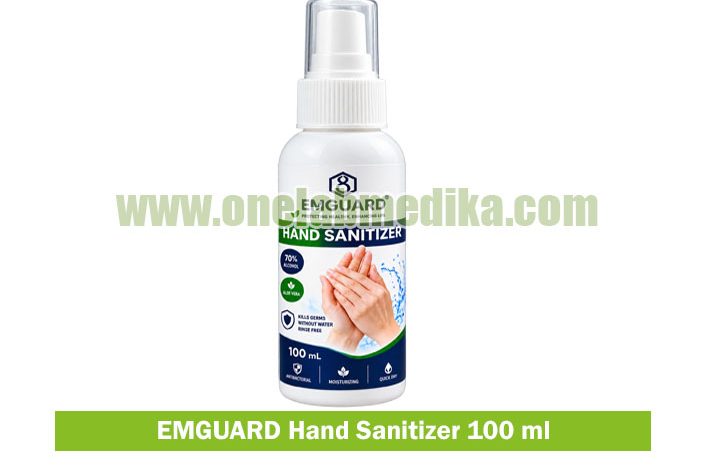Hand sanitizer 100 ml EMGUARD untuk kebersihan tangan