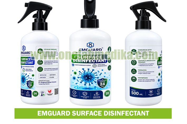 EMGUARD Surface Disinfectant 500 mL disinfektan permukaan
