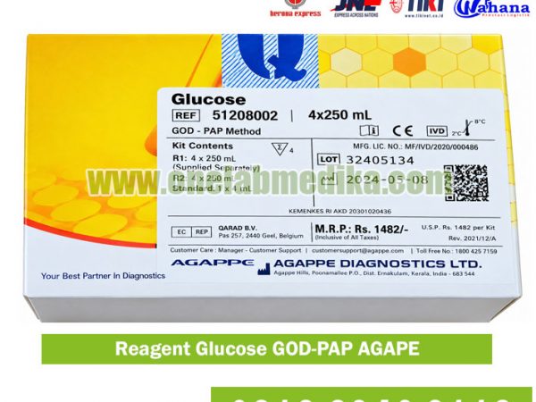ALT Text: Reagent Glucose GOD-PAP AGAPPE reagen pemeriksaan glukosa