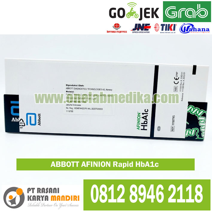 ABBOTT AFINION HbA1c untuk pemeriksaan hemoglobin terglikasi di laboratorium