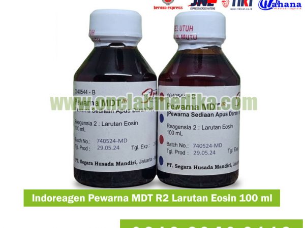 IndoReagen Pewarna MDT R2 Eosin 100 ml untuk reagen laboratorium