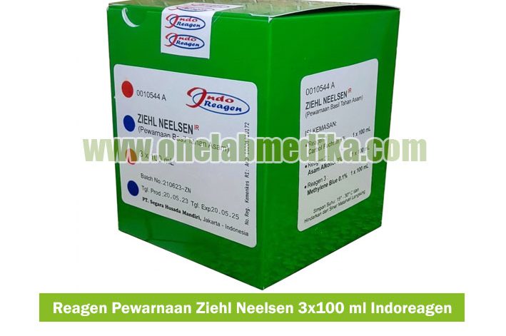 Reagen pewarnaan Ziehl Neelsen IndoReagen 3x100 ml