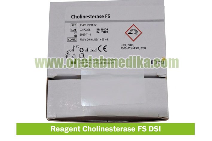Reagent Cholinesterase FS DSI original untuk laboratorium