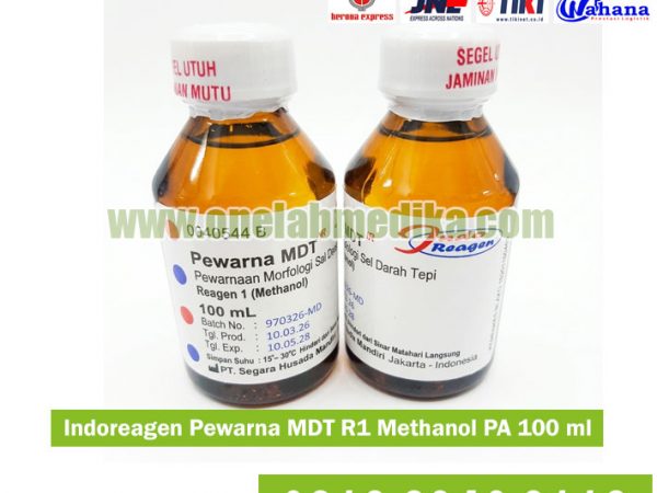 IndoReagen Pewarna MDT R1 Methanol PA 100 ml untuk laboratorium